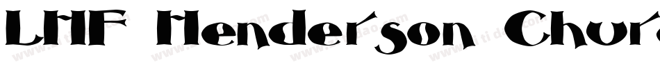 LHF Henderson Church Rough字体转换